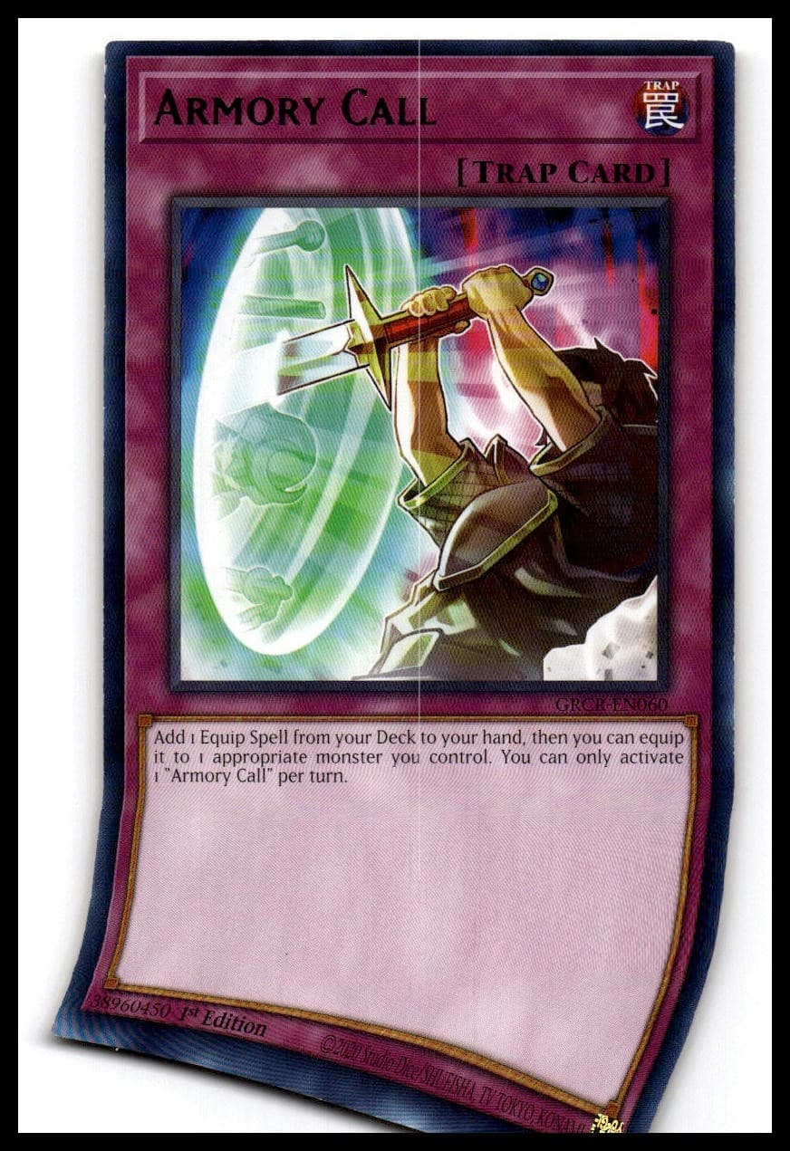 Armory Call Limited Super Rare Chaos Impact CHIM-ENSE4 NM