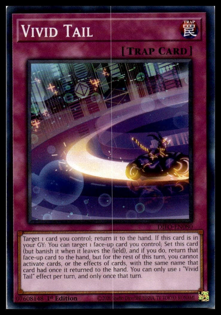 Vivid Tail 1st Edition Common Dimension Force DIFO-EN080 NM