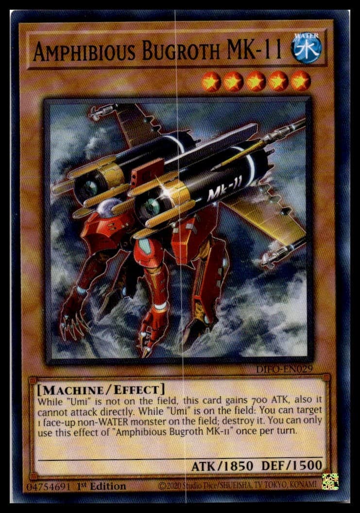 Amphibious Bugroth MK-11 1st Edition Common Dimension Force DIFO-EN029 NM