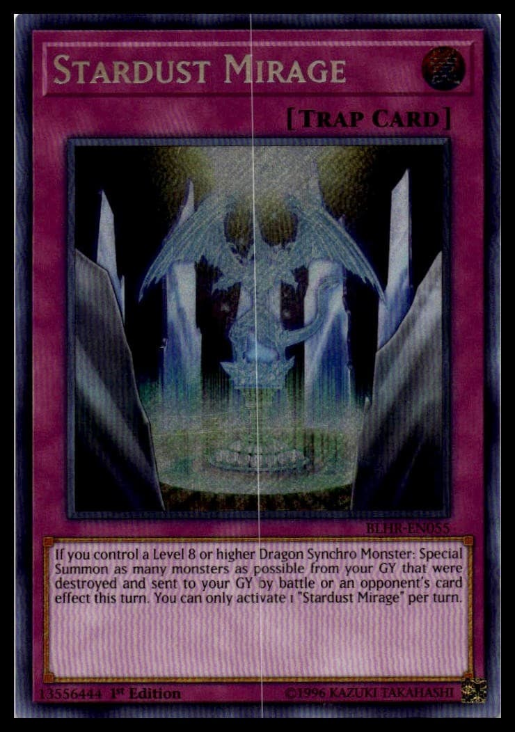 Stardust Mirage 1st Edition Secret Rare Battles of Legend: Hero's Revenge BLHR-E