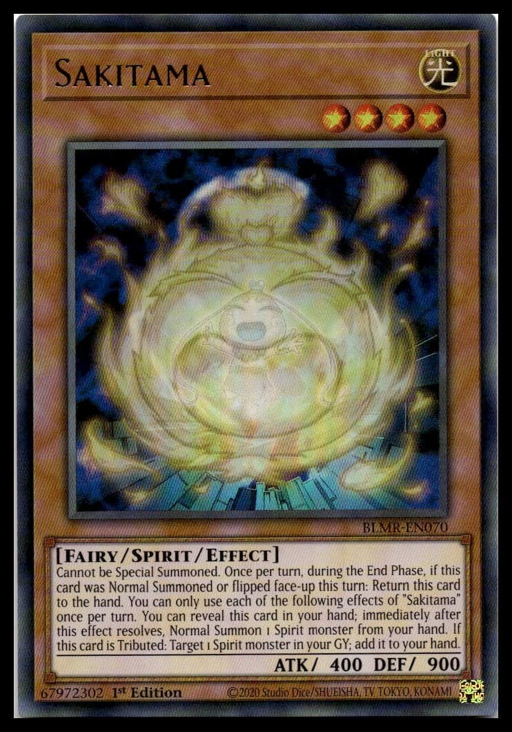 Sakitama 1st Edition Ultra Rare Battles of Legend: Monstrous Revenge BLMR-EN070
