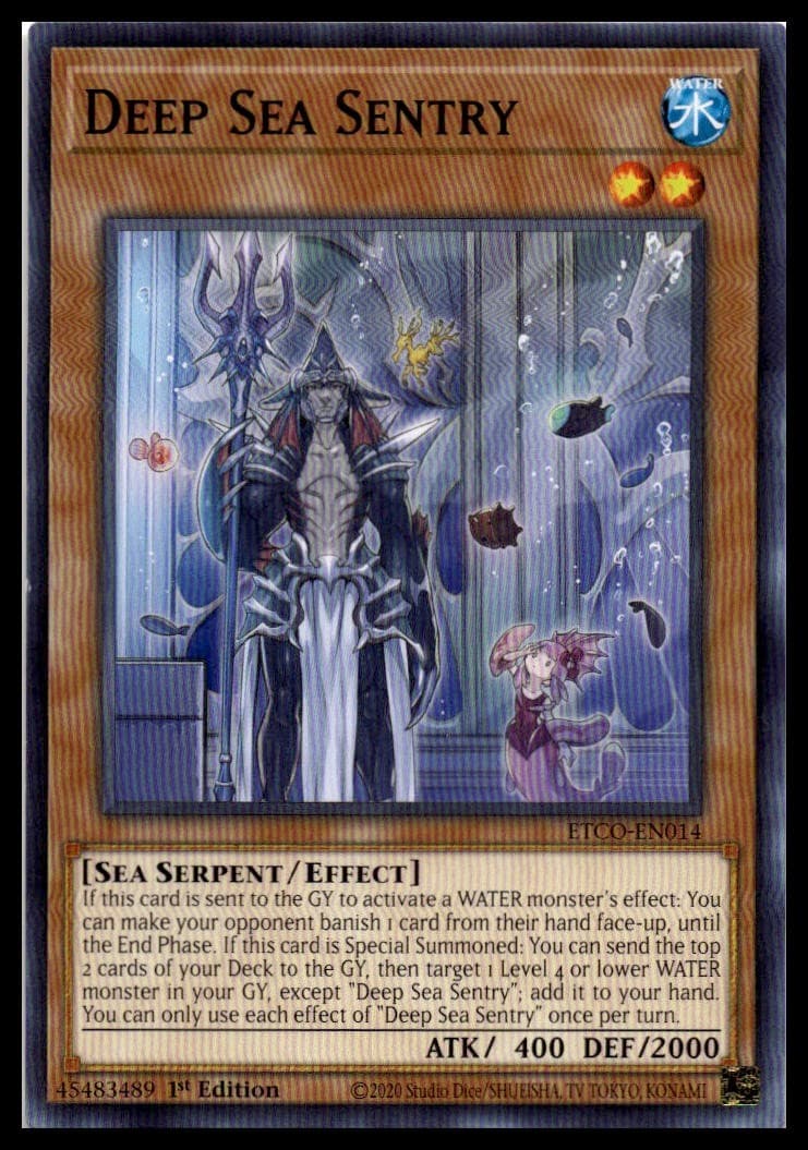 Deep Sea Sentry 1st Edition Common 2021 Tin of Ancient Battles MP21-EN050 NM
