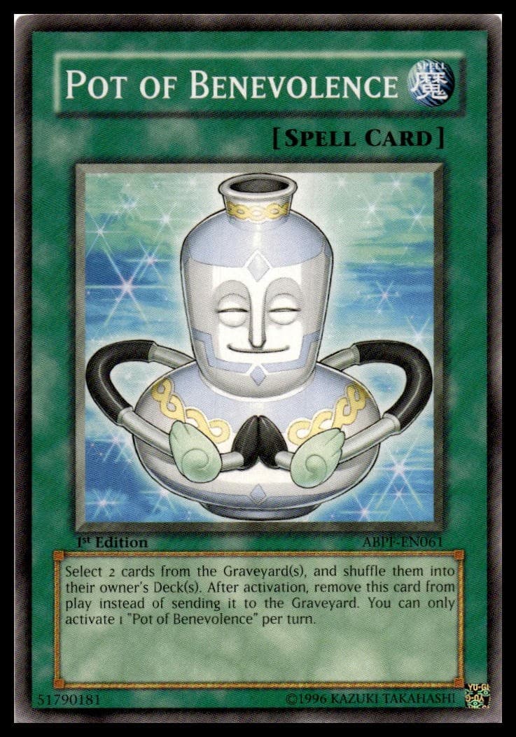 Pot of Benevolence Unlimited Common Absolute Powerforce ABPF-EN061 NM
