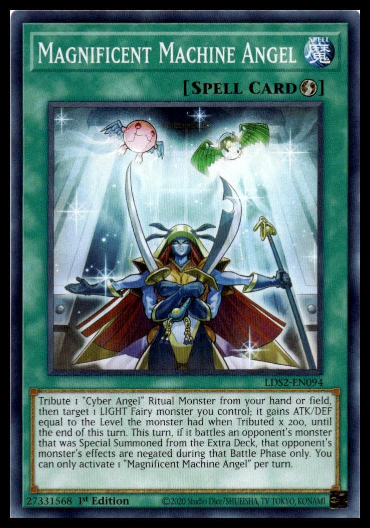 Magnificent Machine Angel 1st Edition Common Legendary Duelists: Season 2 LDS2-E