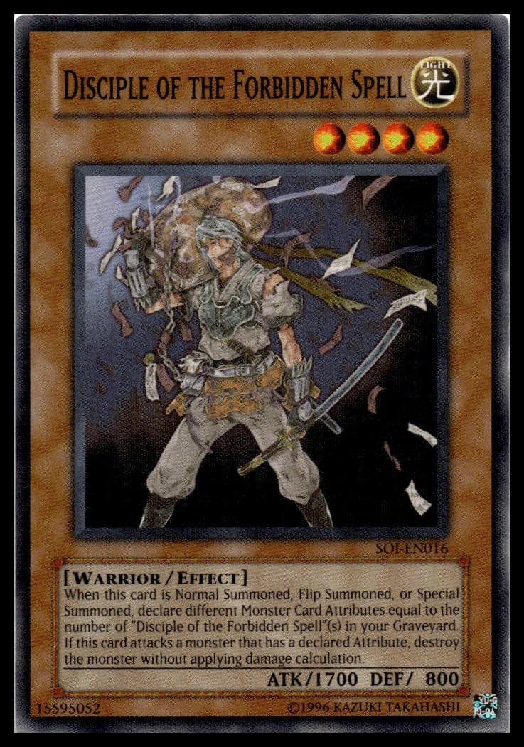 Disciple of the Forbidden Spell Unlimited Common Shadow of Infinity SOI-EN016 NM