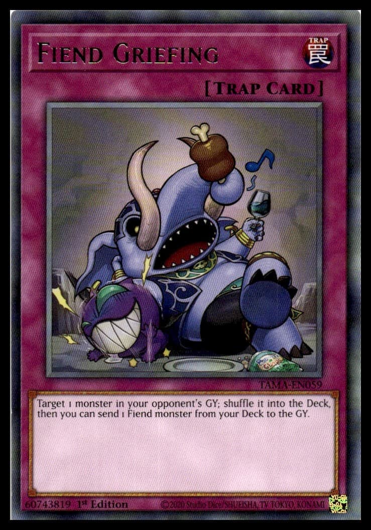 Fiend Griefing Unlimited Common 2016 Mega-Tins Mega Pack MP16-EN035 NM