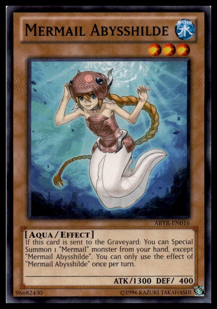 Mermail Abysshilde Unlimited Common Abyss Rising ABYR-EN016 NM
