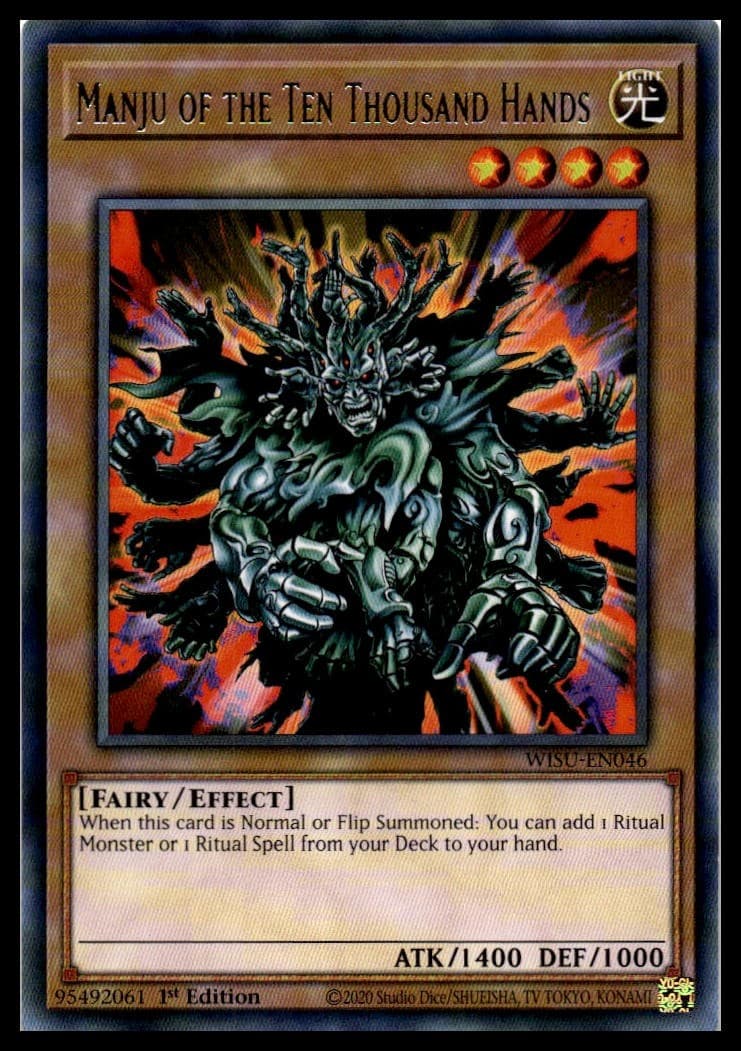 Manju of the Ten Thousand Hands Unlimited Common Dark Revelation Volume 2 DR2-EN