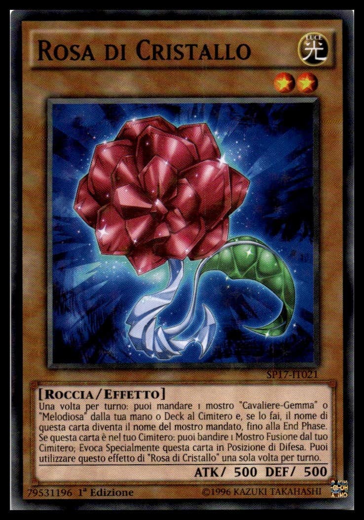 Crystal Rose Unlimited Rare Clash of Rebellions CORE-EN012 NM