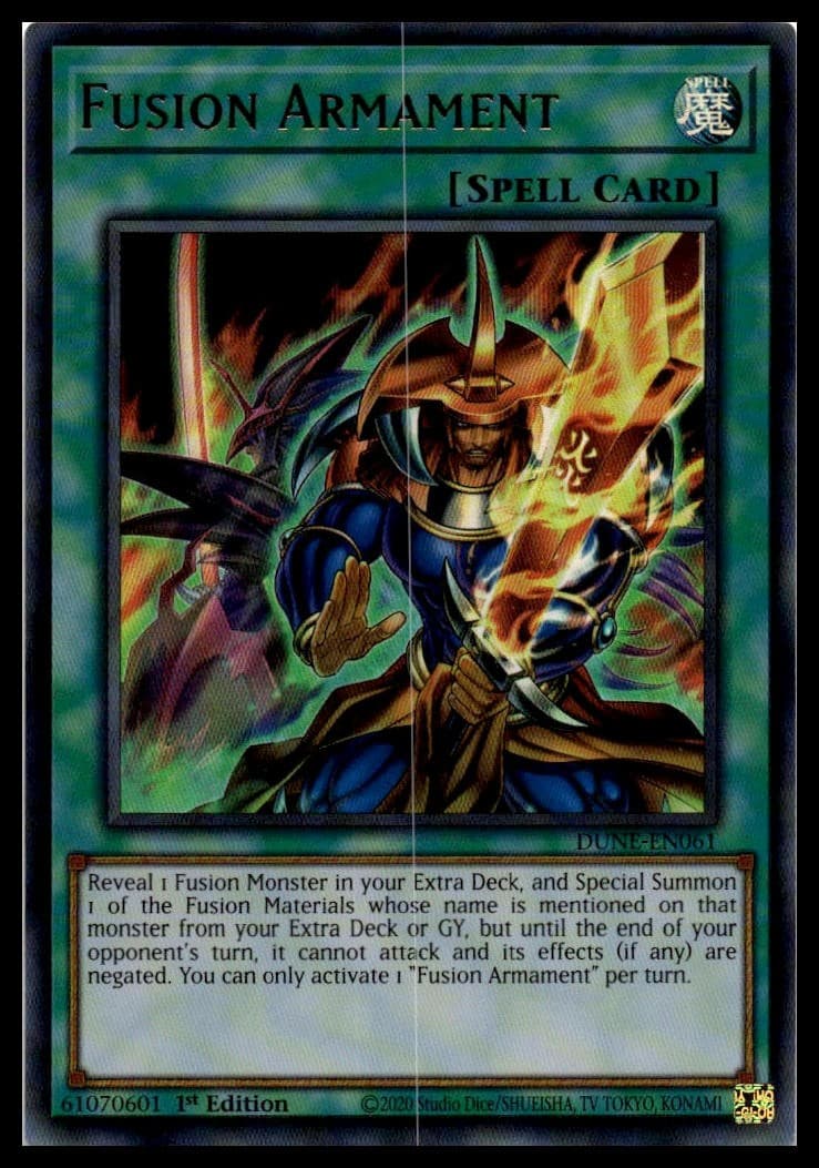 Fusion Armament 1st Edition Prismatic Secret Rare 25th Anniversary Tin: Dueling