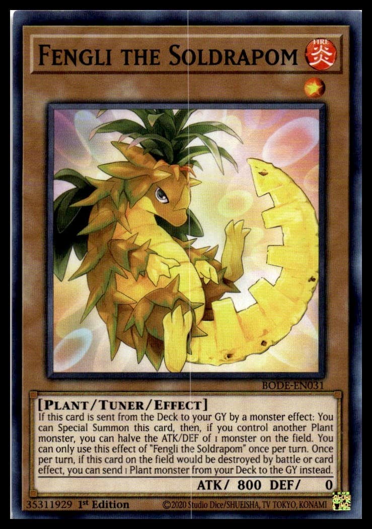 Fengli the Soldrapom 1st Edition Common Burst of Destiny BODE-EN031 NM