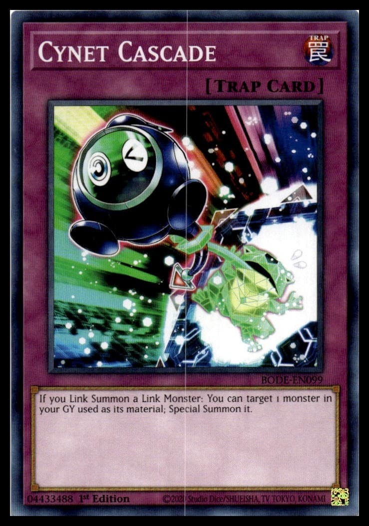 Cynet Cascade 1st Edition Common Burst of Destiny BODE-EN099 NM