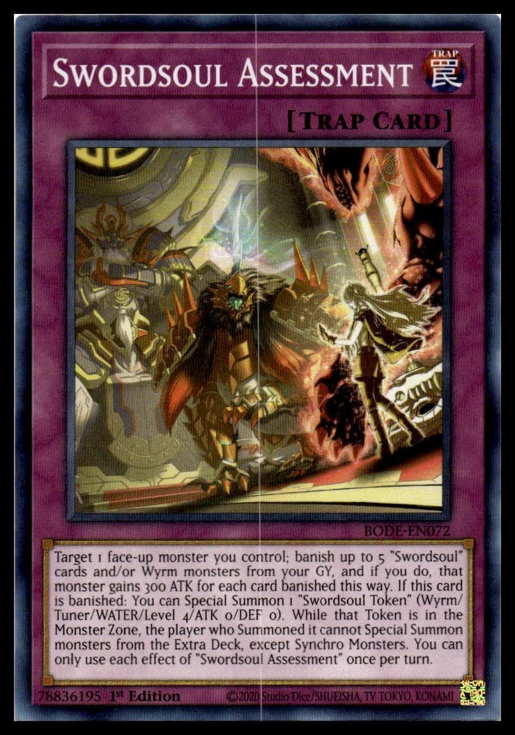 Swordsoul Assessment 1st Edition Ultra Rare Magnificent Mavens MAMA-EN043 NM