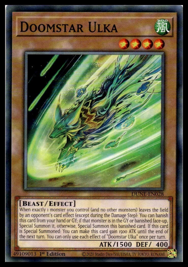 Doomstar Ulka 1st Edition Common 25th Anniversary Tin: Dueling Mirrors MP24-EN36