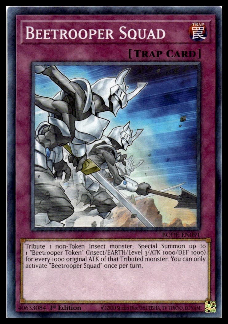 Beetrooper Squad 1st Edition Common 2022 Tin of the Pharaoh's Gods MP22-EN242 NM