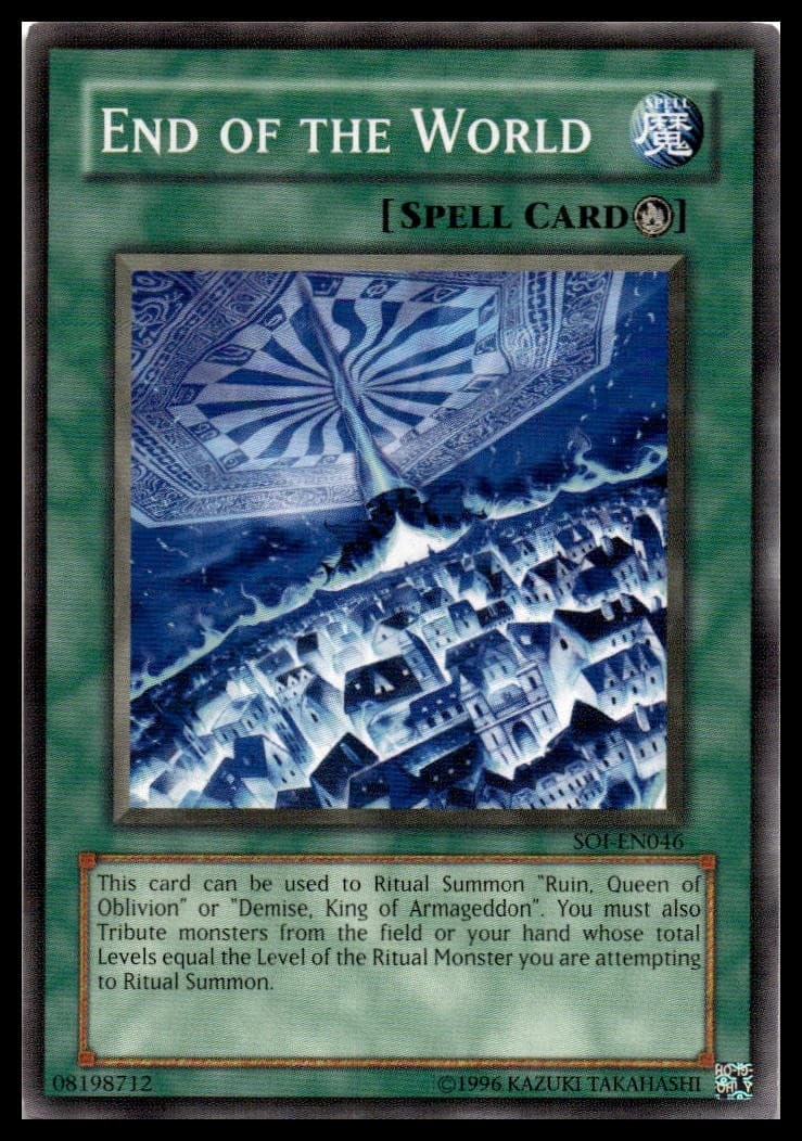 End of the World 1st Edition Common 2018 Mega-Tins Mega Pack MP18-EN233 NM