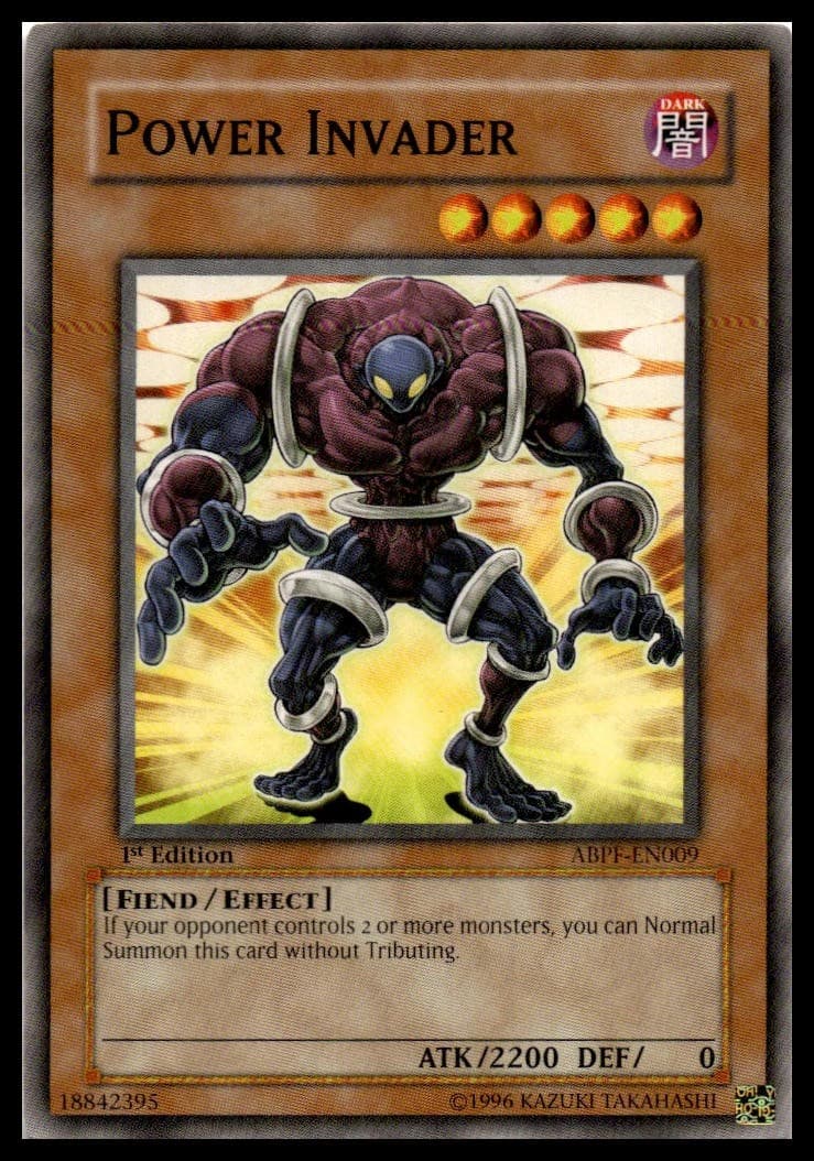 Power Invader Unlimited Common Absolute Powerforce ABPF-EN009 NM