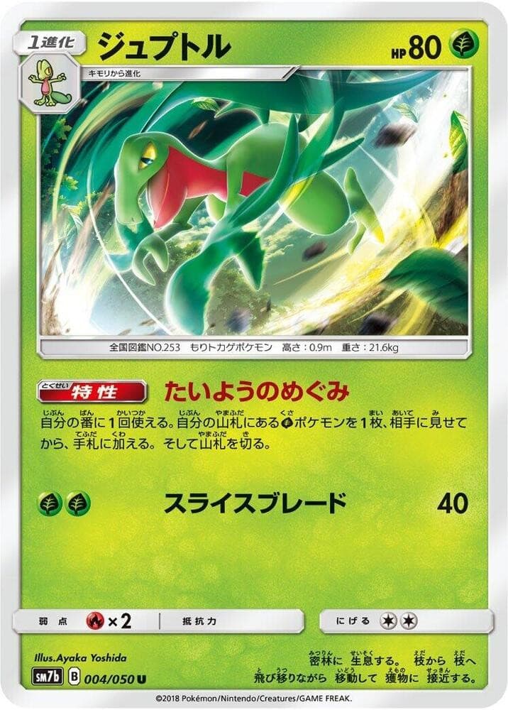 Grovyle SM7B 004/050 NM