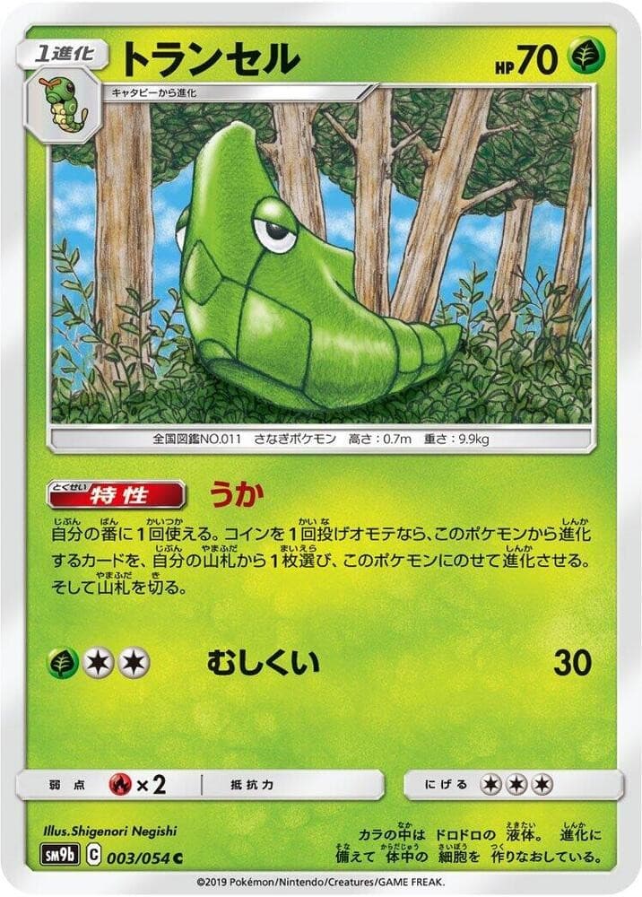 Metapod SM9B 003/054 NM