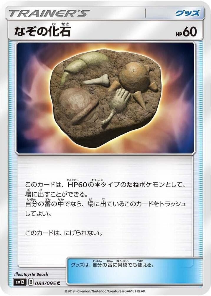 Unidentified Fossil SM12 084/095 NM