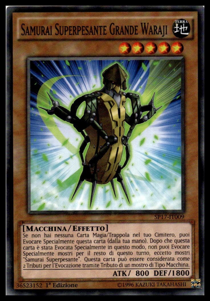 Superheavy Samurai Soulpiercer 1st Edition Common 2015 Mega-Tins M
