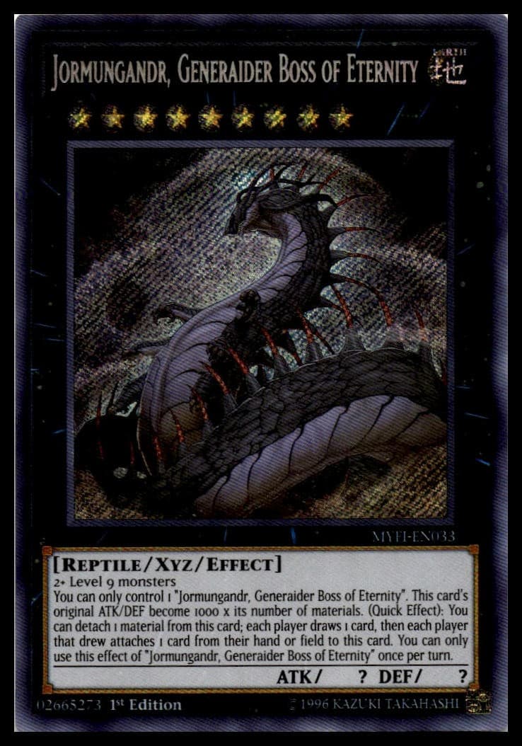 Jormungandr, Generaider Boss of Eternity 1st Edition
