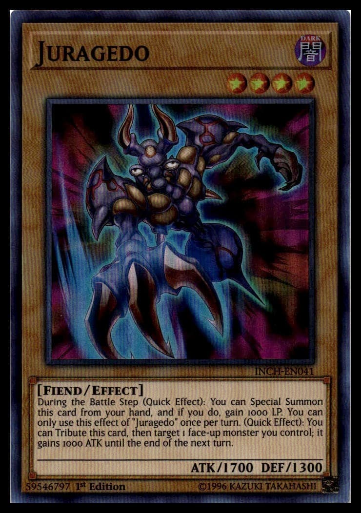 Juragedo 1st Edition Super Rare The Infinity Chasers INCH-EN041 NM