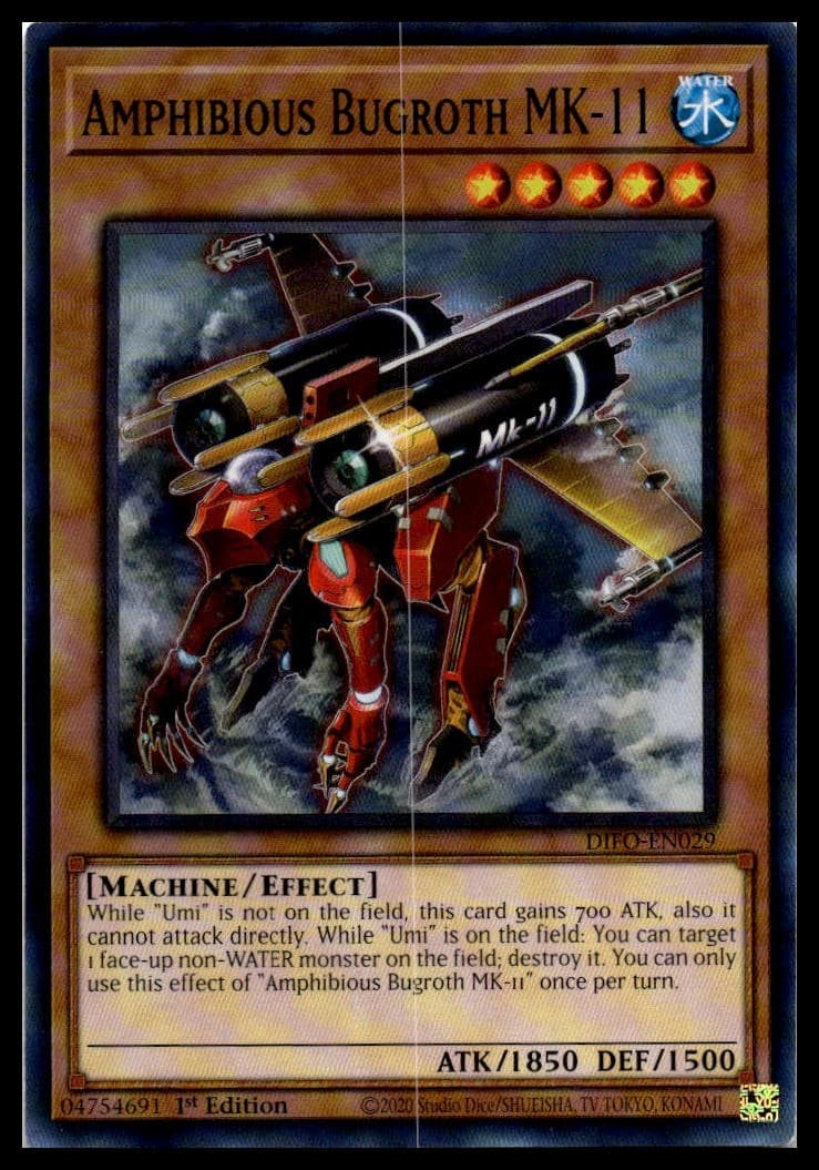 Amphibious Bugroth MK-11 1st Edition Common Dimension Force DIFO-EN029 NM