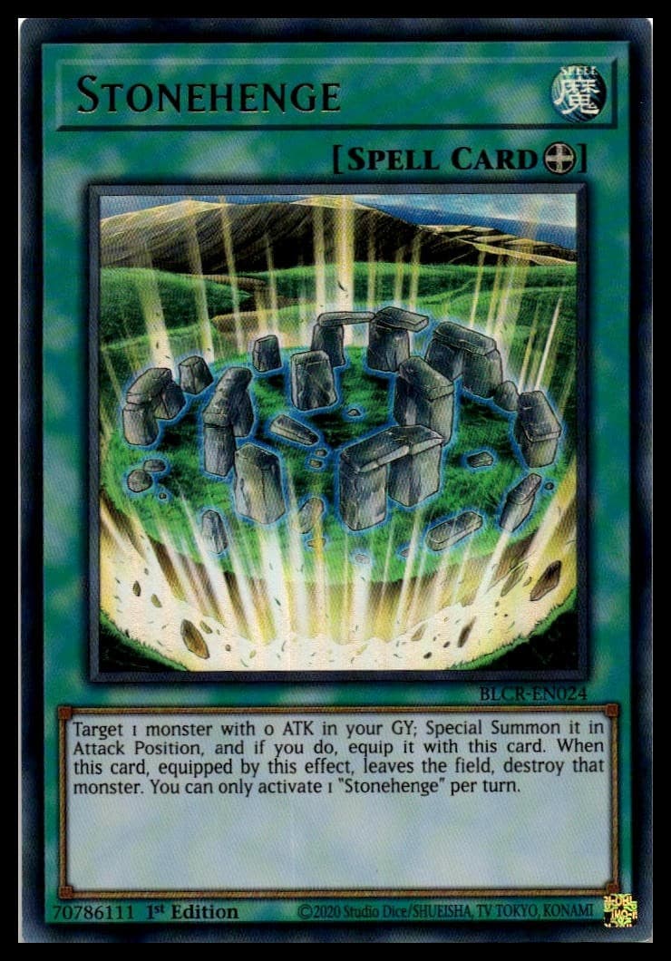 Stonehenge 1st Edition Ultra Rare Battles of Legend