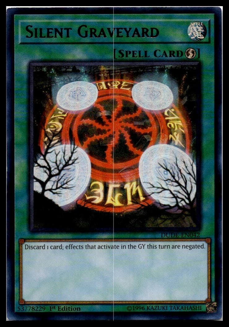 Silent Graveyard Unlimited Common OTS Tournament Pack 9 OP09-EN021 NM