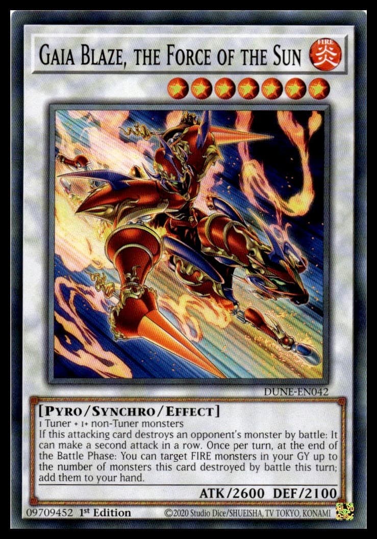 Gaia Blaze, the Force of the Sun 1st Edition