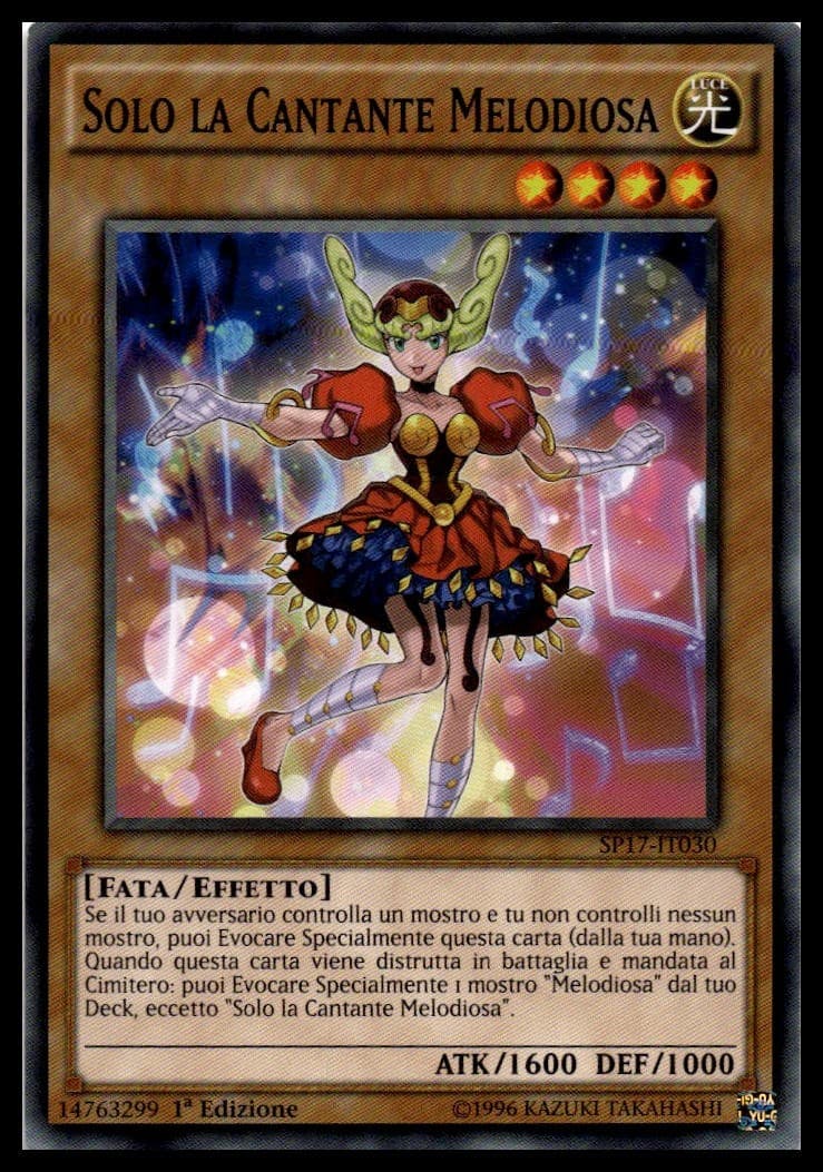 Solo the Melodious Songstress Unlimited Common 2016 Mega