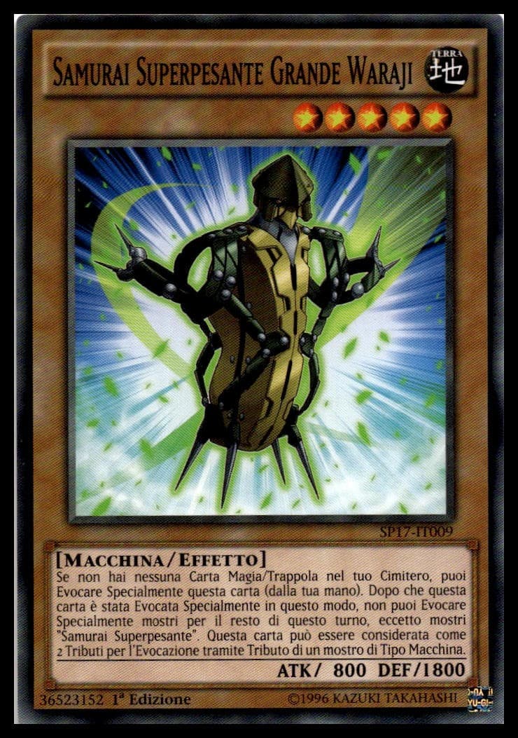 Superheavy Samurai Soulpiercer 1st Edition