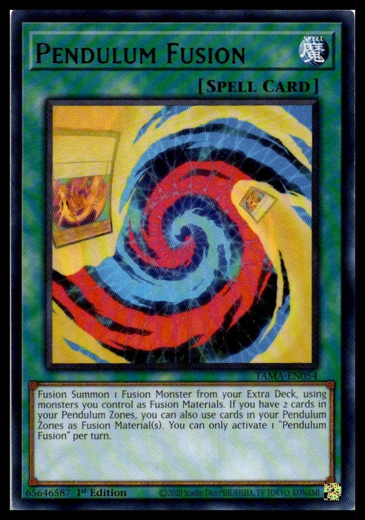 Pendulum Fusion 1st Edition Super Rare Duelist Pack: Dimensional