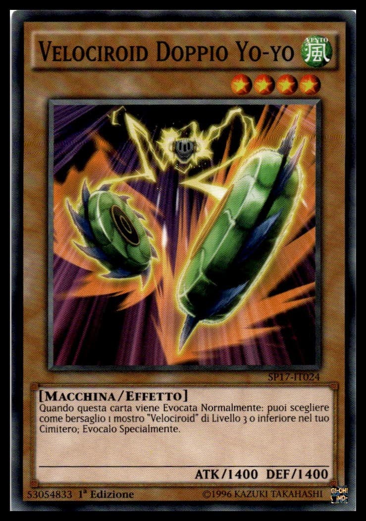 Speedroid Double Yoyo 1st Edition Common Legendary Duelists:
