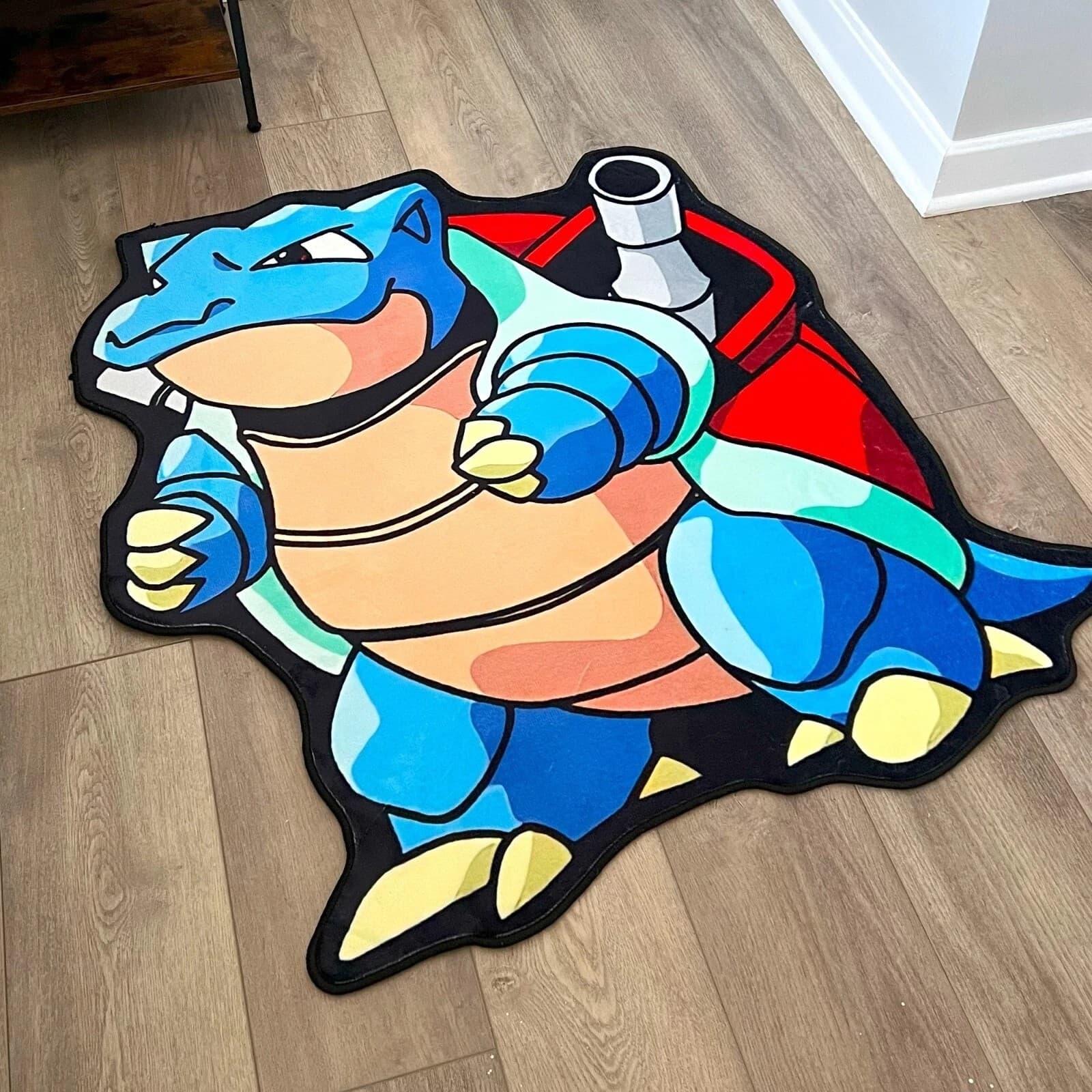 Blastoise Pokémon Tufted Rug Non-Slip Area Floor Mat Gaming Room Home Decor - Thumbnail 3