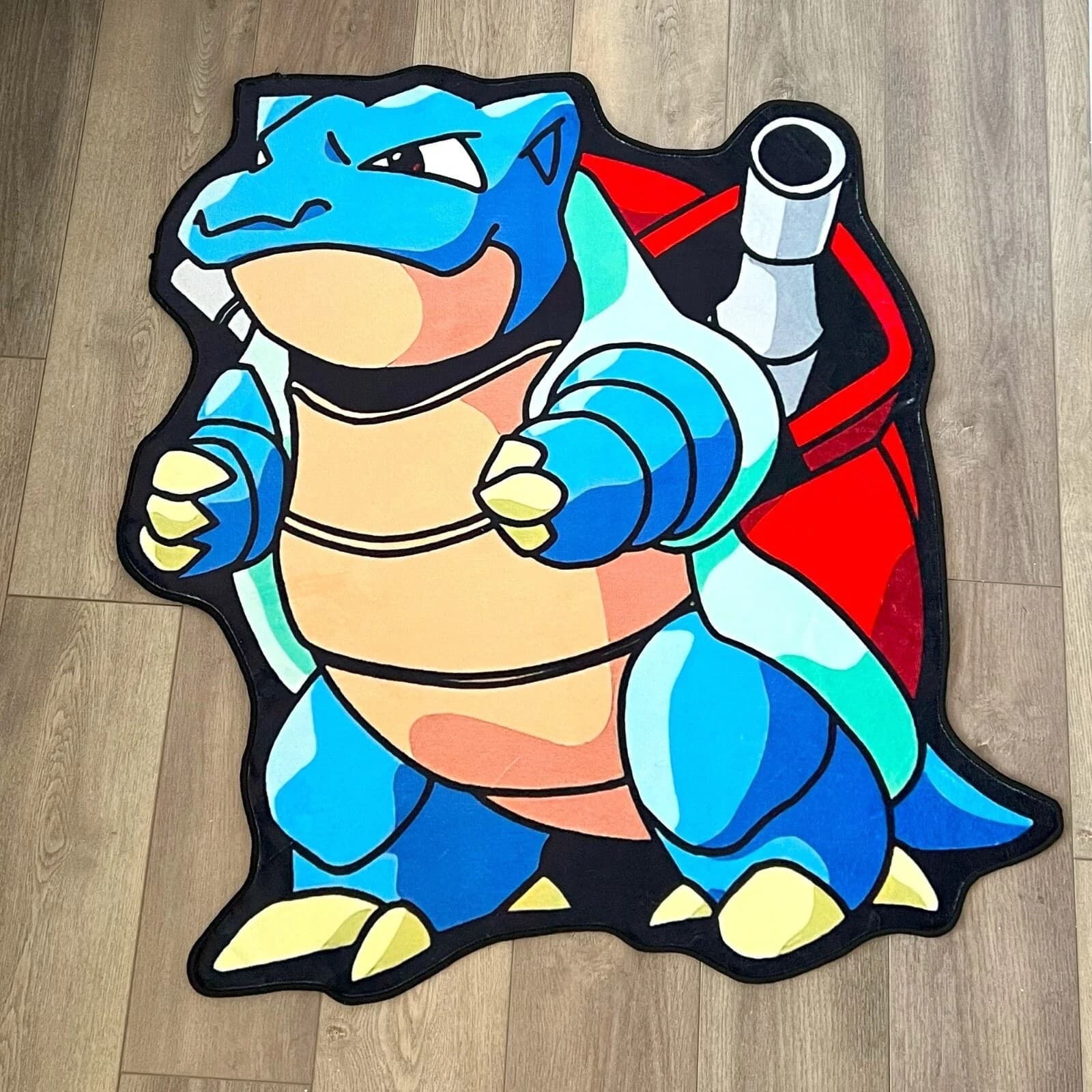 Blastoise Pokémon Tufted Rug Non-Slip Area Floor Mat Gaming Room Home Decor - Thumbnail 4