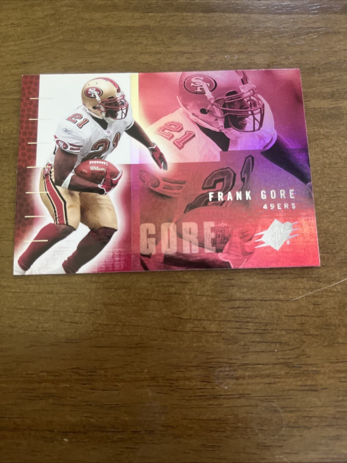 2006 SPx - Frank Gore #76 Spectrum /25 MINT - Thumbnail 2