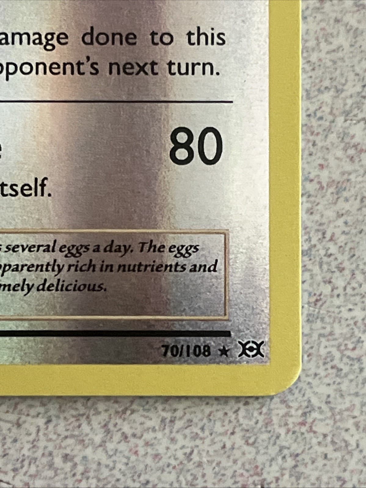 Chansey 70/108 Evolutions Reverse Pokémon Holo, Near Mint - Thumbnail 2