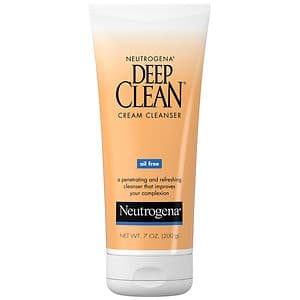 Neutrogena Deep Clean Oil-Free Daily Facial Cream Cleanser  7 Fl. Oz - Thumbnail 5