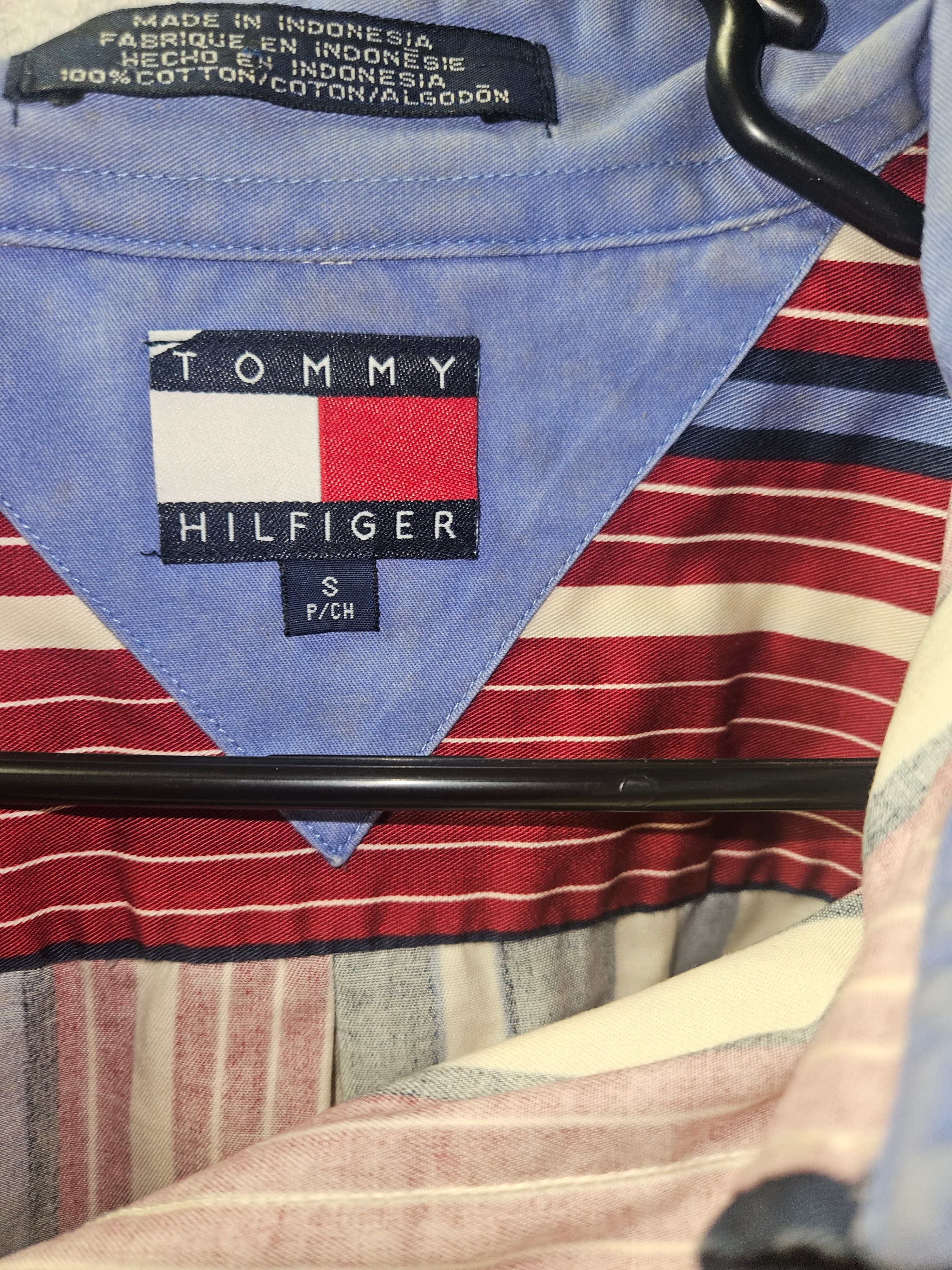 Tommy Hilfiger Striped Button-Up Shirt - Thumbnail 2
