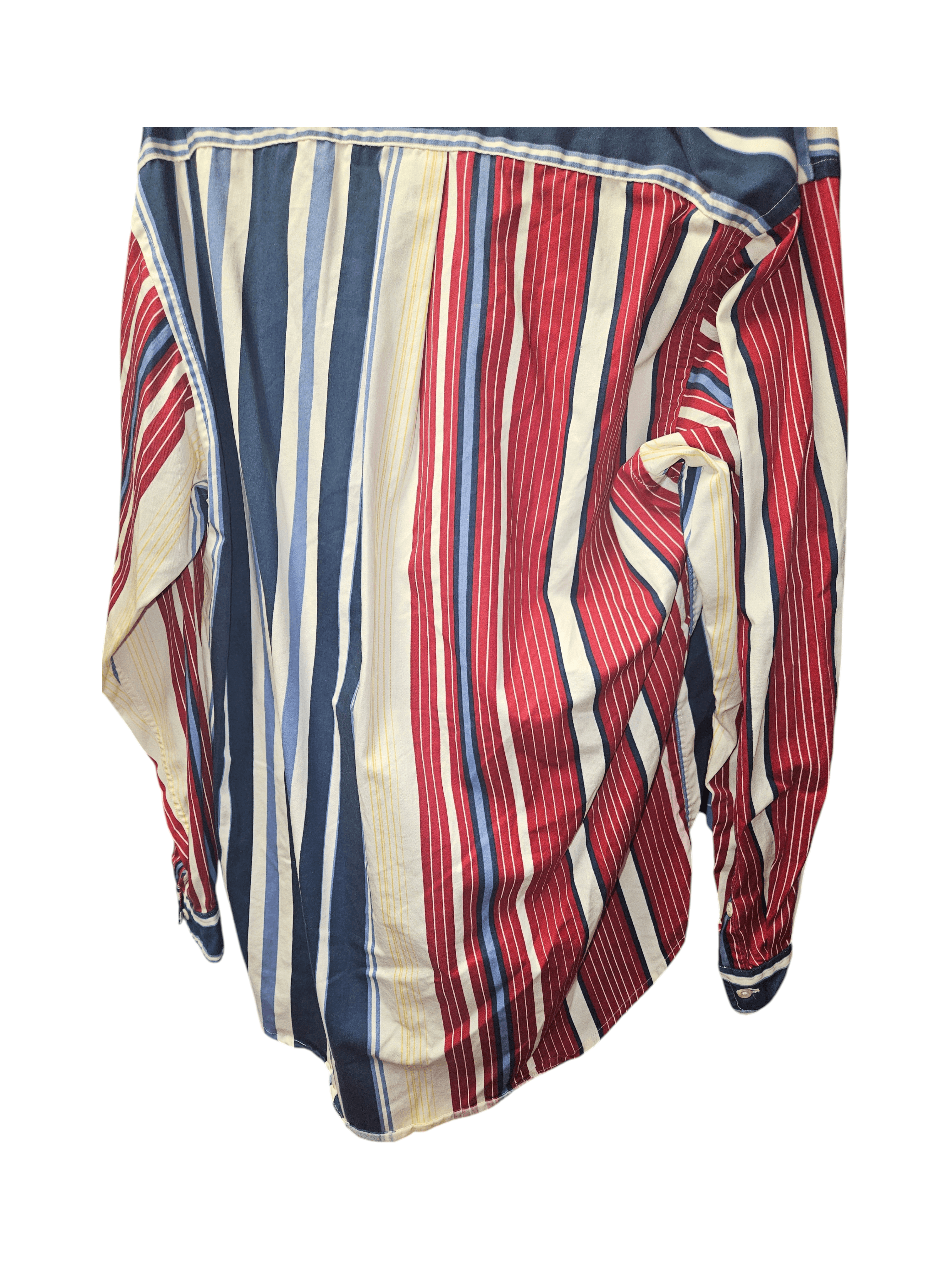 Tommy Hilfiger Striped Button-Up Shirt - Thumbnail 3