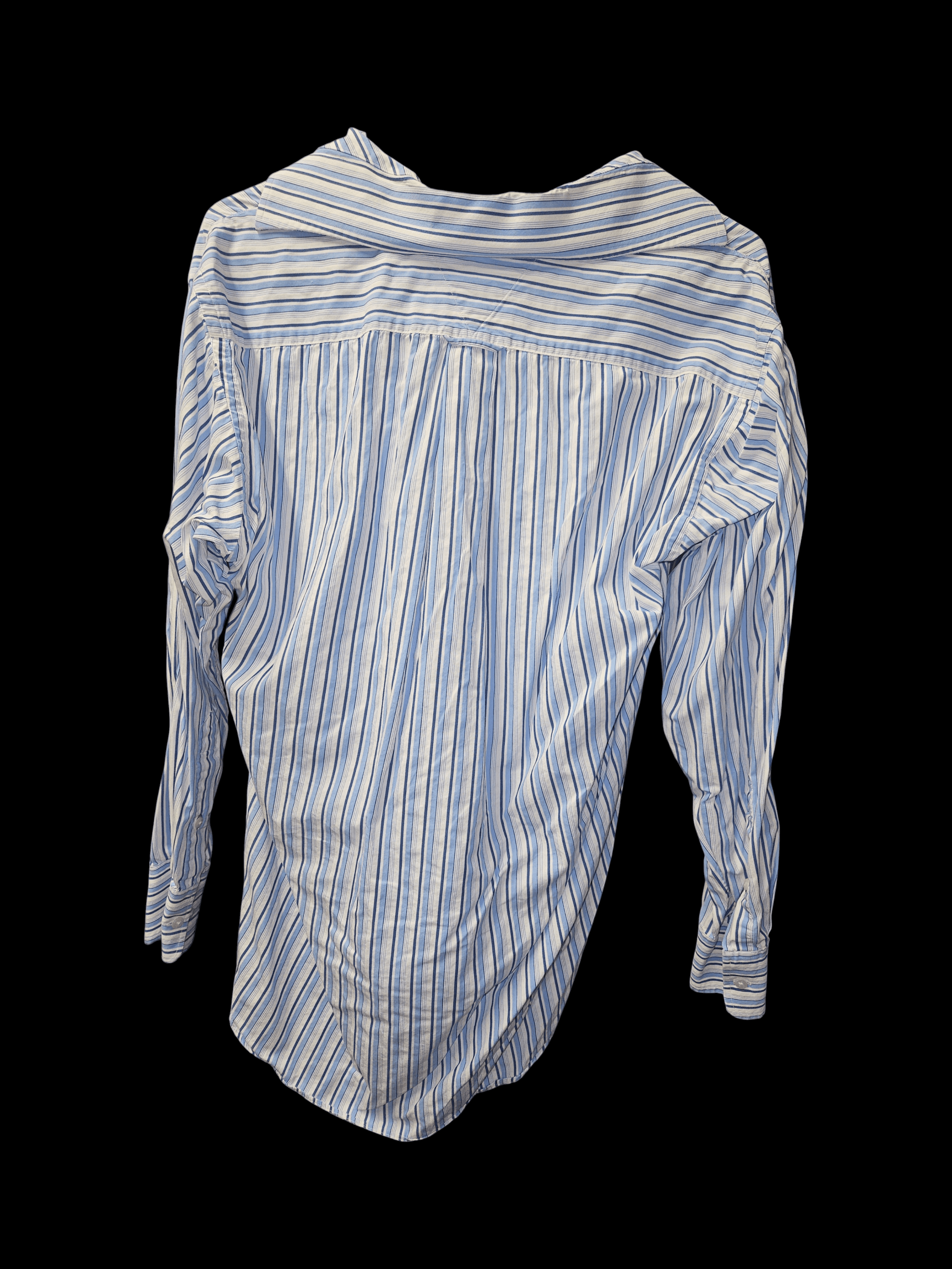 Tommy Hilfiger Men's Striped Button-Up Shirt - Thumbnail 3