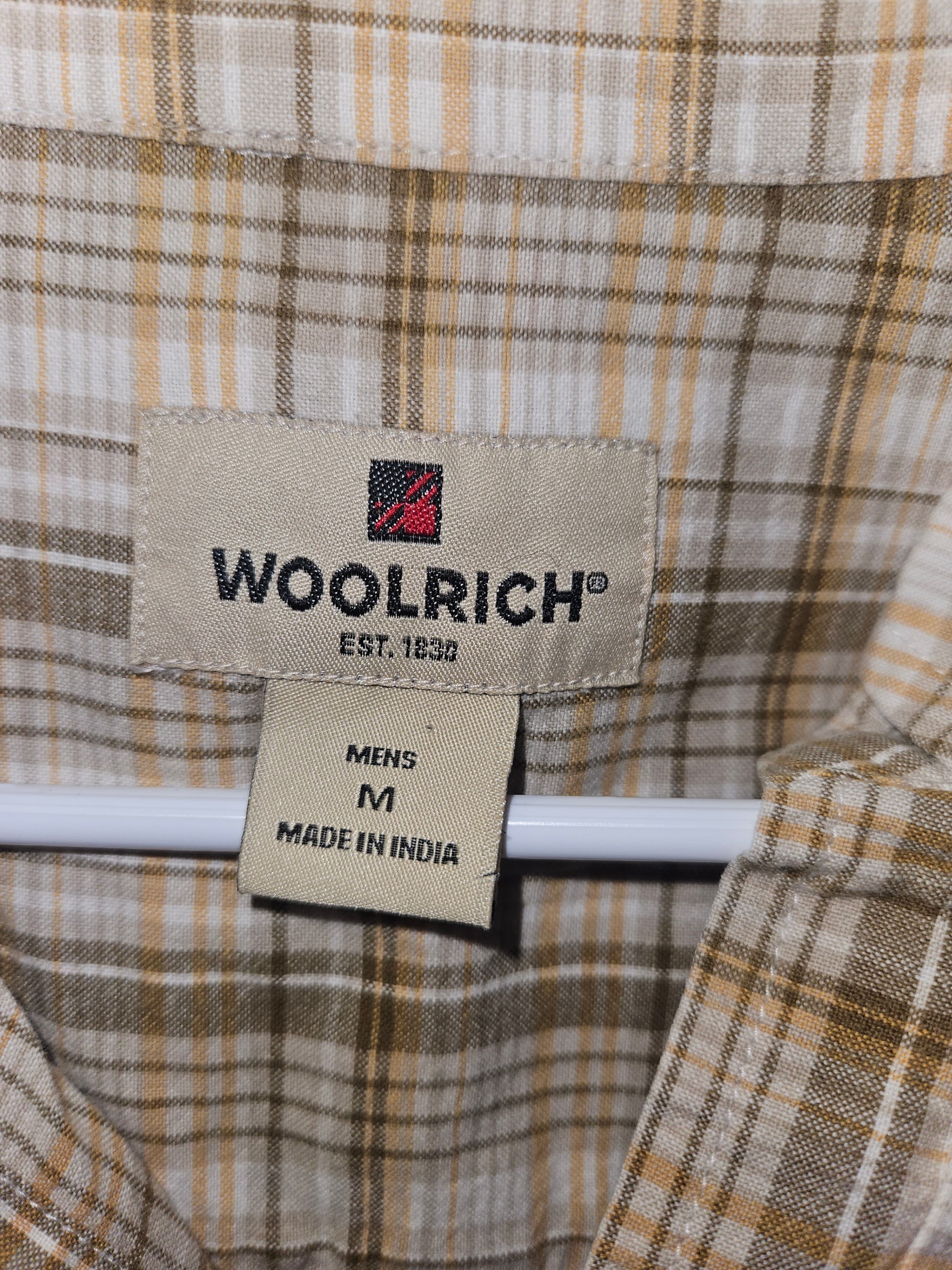 Woolrich Men's Plaid Short Sleeve Button-Up Shirt XL - Thumbnail 2
