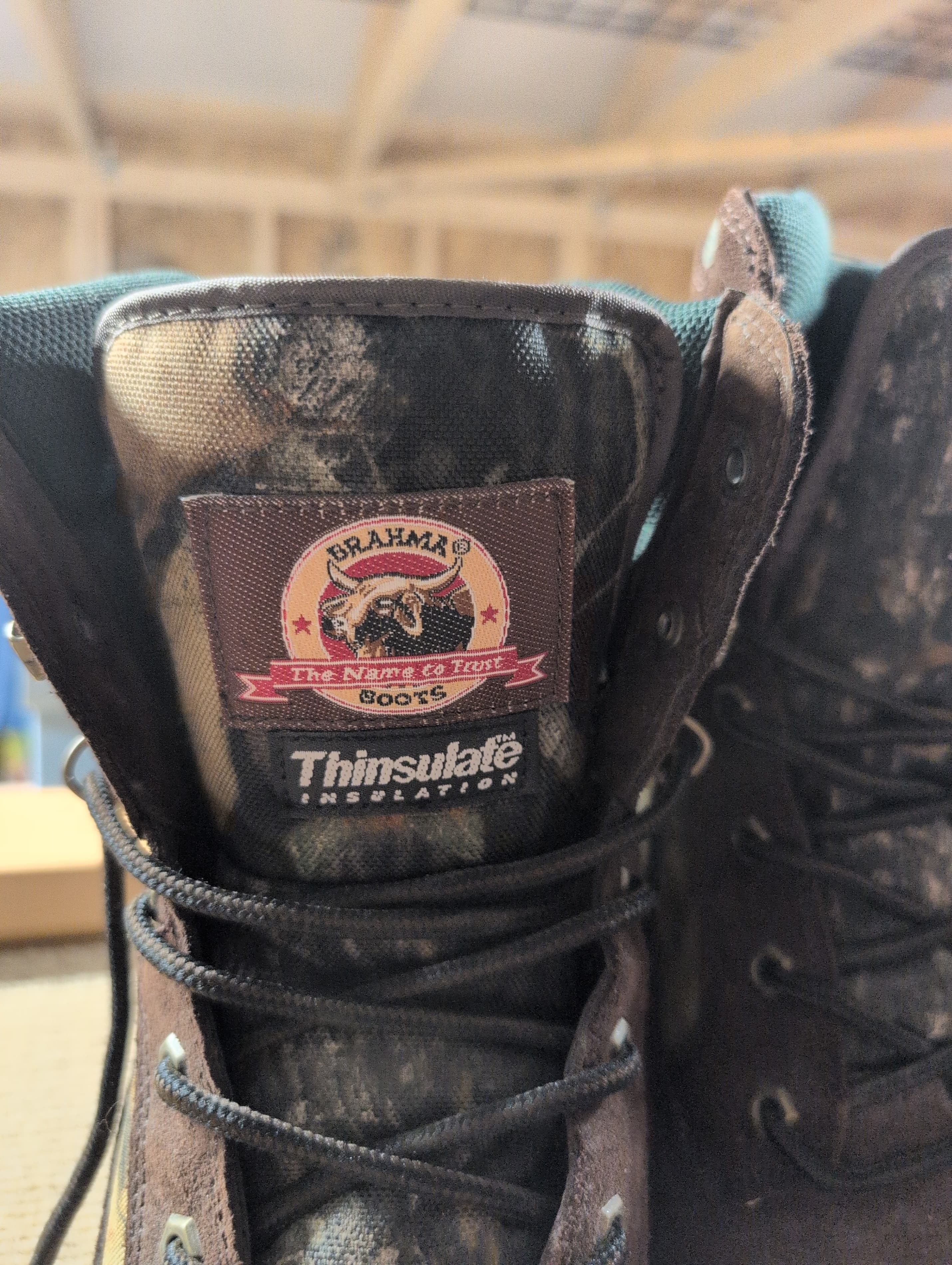 Rocky Thinsulate Insulated Boots Camo Brown - Thumbnail 4