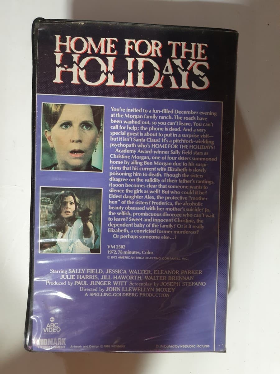 Home For The Holidays Sally Field Horror Vhs - Thumbnail 4