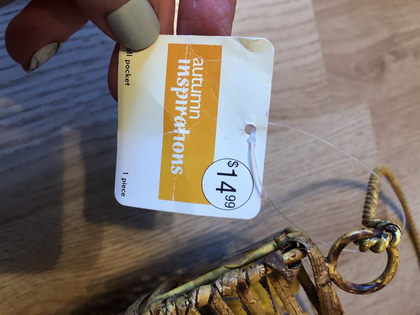 Autumn Inspirations wall hanging basket - Thumbnail 2