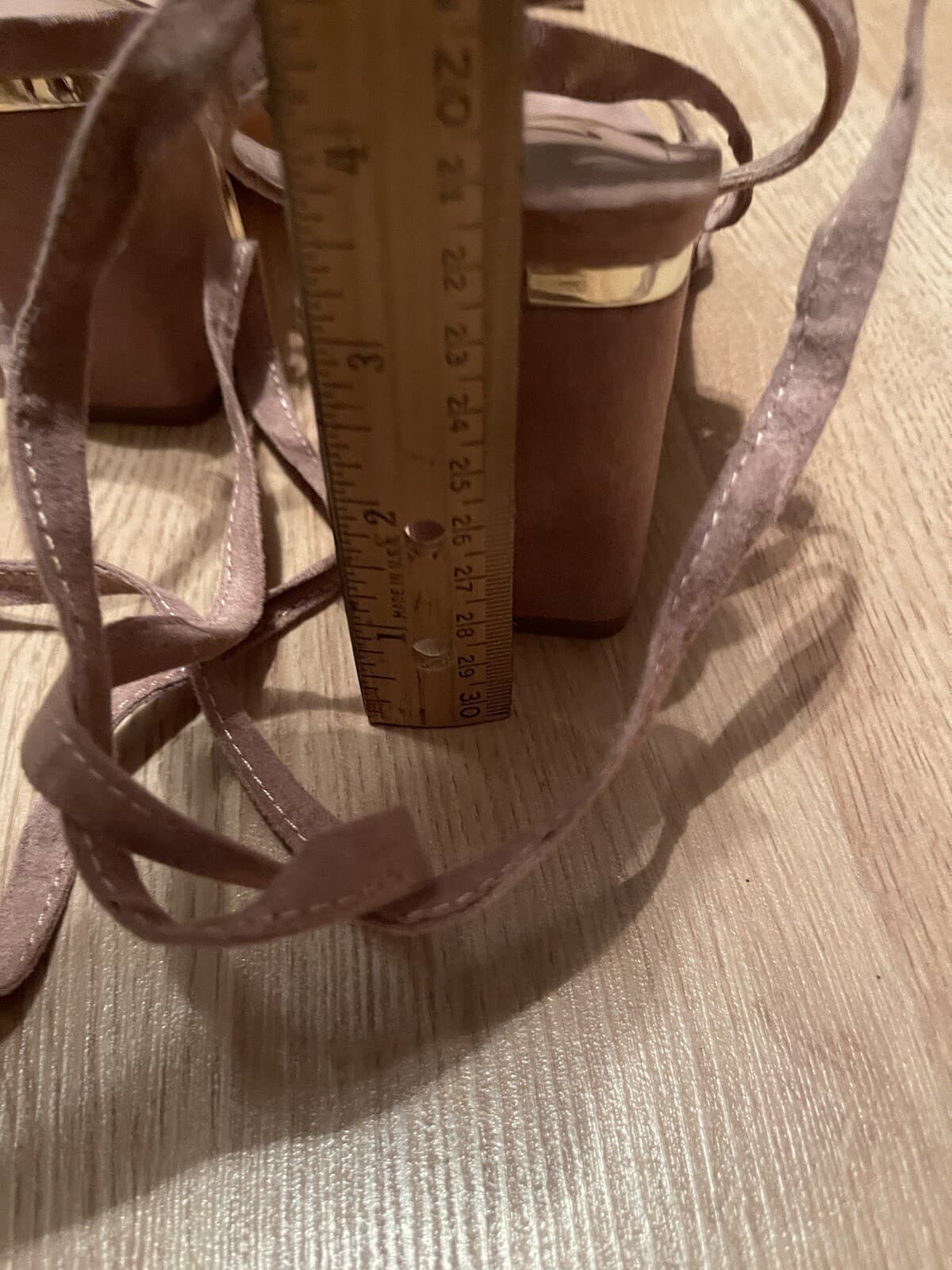 Lulus Dusty Pink Heels Strappy Size 8 - Thumbnail 5