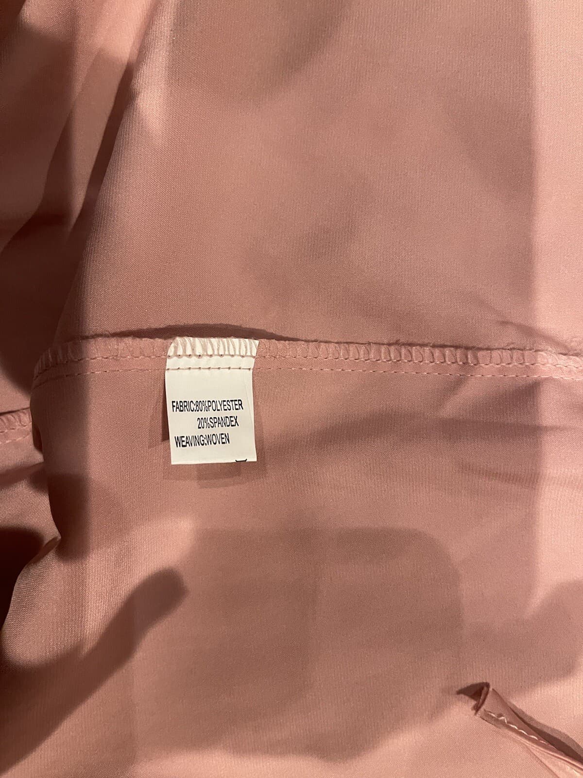 Satin robe dusty rose plus size - Thumbnail 4