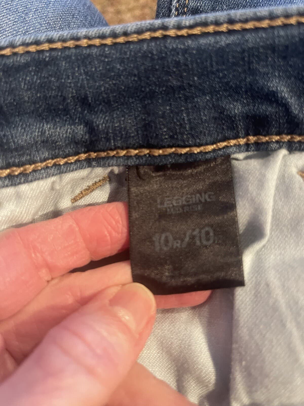 Express jean leggings destructed size 10R - Thumbnail 7